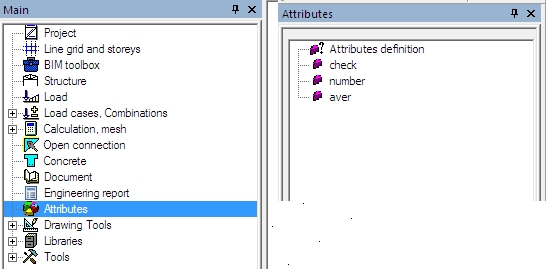 Attribute - service and inserting to the project