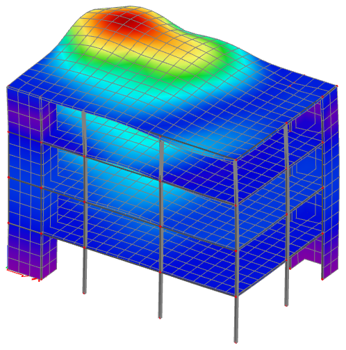 Column Modal Validation of modal analysis: mode shapes