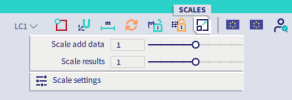 Adjusting the scales